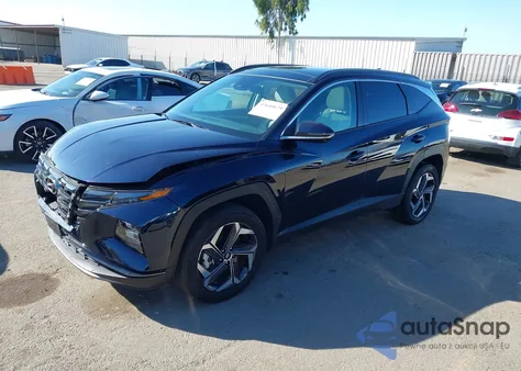 2024 Hyundai Tucson Hybrid Limited из США, поврежденный, VIN KM8JECD19RU187430